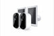 Arlo Essential 3 2K Security Camera & Solar Panel Kuppel IP-sikkerhedskamera Indendørs & udendørs 1440 x 2560 pixel Loft/væg