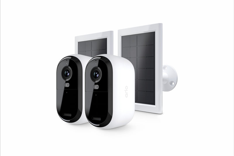 Arlo Essential 3 2K Security Camera & Solar Panel Kuppel IP-sikkerhedskamera Indendørs & udendørs 1440 x 2560 pixel Loft/væg
