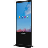Viewsonic EP5542T skilte display Totem design 139,7 cm (55") LED 450 cd/m² 4K Ultra HD Sort Berøringsskærm Android 8.0