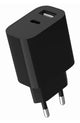 Gembird GMB Audio TA-UC-2AC12-01-BK oplader til mobil enhed Universel Sort Vekselstrøm Indendørs