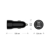dbramante1928 re-charge - Biloplader - USB-C 30W+USB-A 18W-BLK