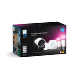 Philips Startsæt: 2 x E27 pærer (1100lm) + 1 x Secure kamera + 2 x Secure kontaktsensorer