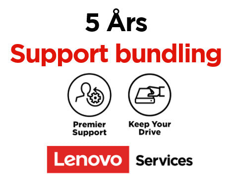 Lenovo 5PS0N73174 garanti- & supportudvidelse 5 År