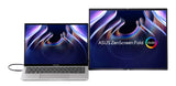 ASUS ZenScreen Fold OLED MQ17QH computerskærm 43,9 cm (17.3") 2560 x 1920 pixel Quad HD Sølv
