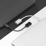 PureLink IS231 USB-kabel 0,1 m USB C USB A Sort