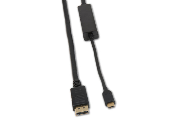 Prokord UTC-DP-1.8M videokabel adapter 1,8 m USB Type-C DisplayPort Sort