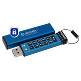 Kingston Technology IronKey 512 GB Keypad 200, FIPS 140-3 niveau 3 AES-256-krypteret
