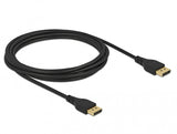 DeLOCK 85910 DisplayPort kabel 2 m Sort