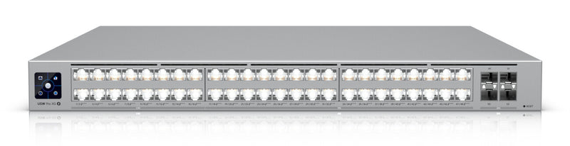 Ubiquiti UniFi Pro XG 48 PoE Administreret L3 10G Ethernet (100/1000/10000) Strøm over Ethernet (PoE) 1U Grå