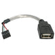 StarTech.com USBMBADAPT USB-kabel 0,152 m Grå