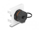 DeLOCK 81411 netværkskabel Sort 0,045 m Cat6a S/UTP (STP)