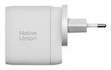 Native Union Fast Gan Charger Pd 67W Laptop, Smartphone, Tablet Hvid Vekselstrøm Hurtig opladning Indendørs