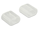 DeLOCK 64035 dækning af sokkel Transparent 10 stk