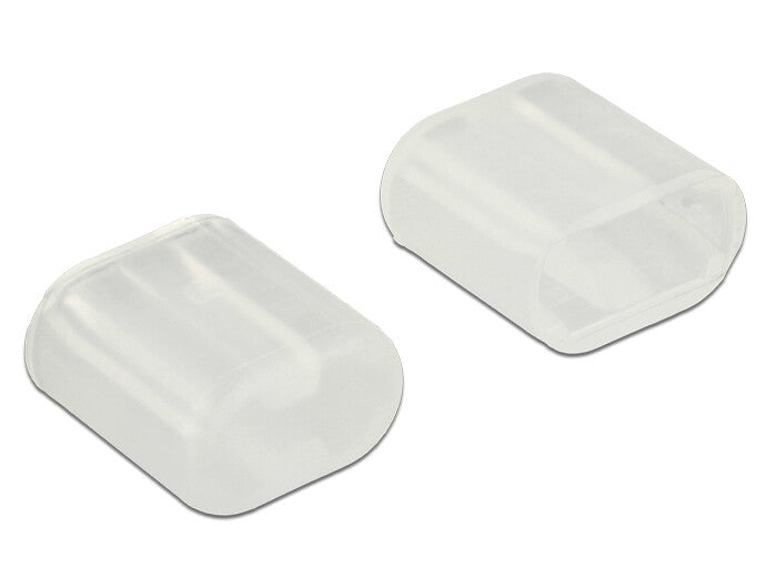 DeLOCK 64035 dækning af sokkel Transparent 10 stk
