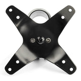 StarTech.com ARMQUADPS skærmbeslag og -stativer 68,6 cm (27") Skrivebord Sølv