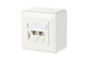 METZ CONNECT 130B11D20002-E stikkontakt RJ-45 Hvid