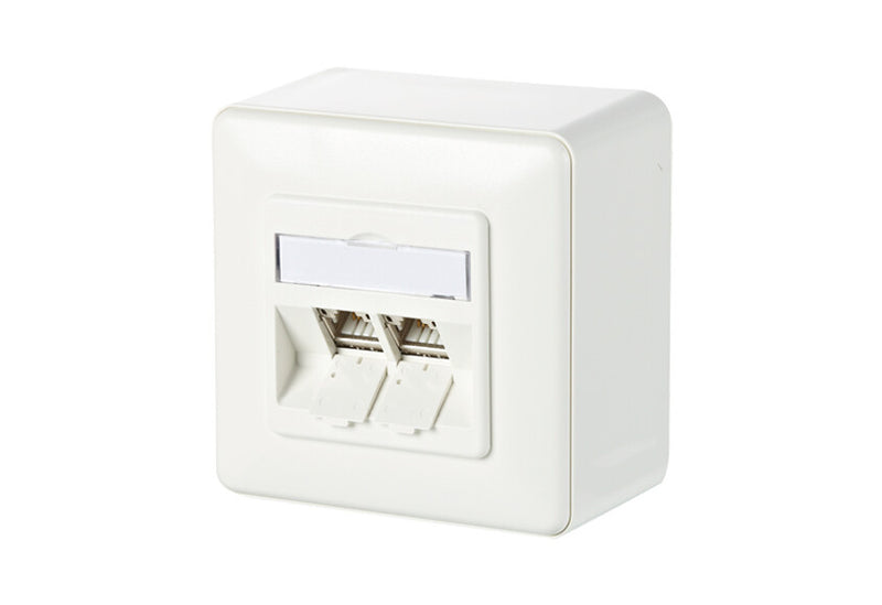 METZ CONNECT 130B11D20002-E stikkontakt RJ-45 Hvid