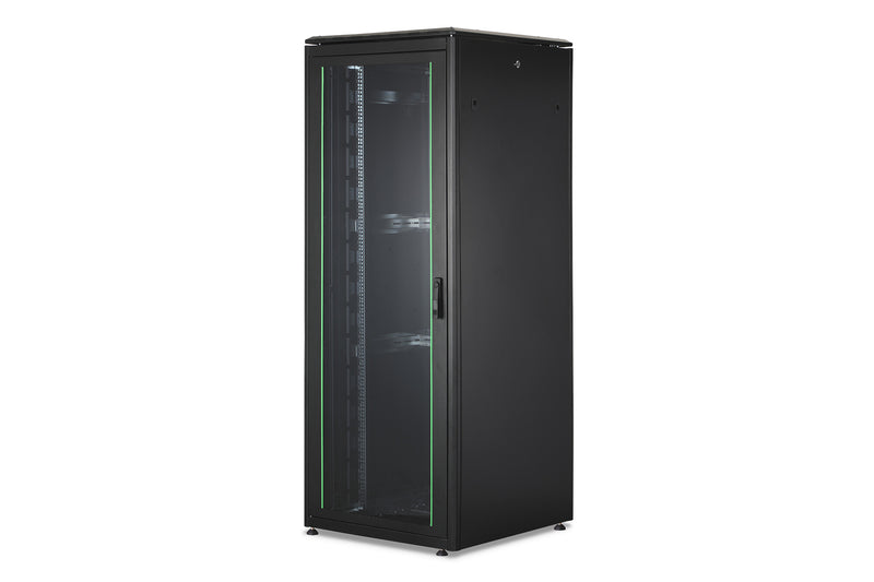 Digitus DN-19 42U-8/8-B-1 stativ Fritstående reol Sort