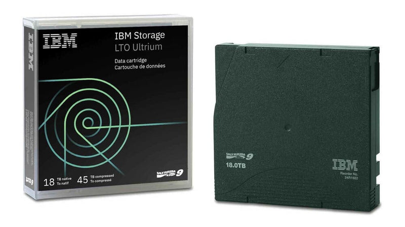 IBM 02XW568 Tomt databånd 18 TB LTO
