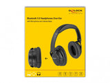 DeLOCK 27181 hovedtelefoner/headset Kabel & trådløs Opkald/musik Micro-USB Bluetooth Sort