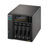 Asustor LOCKERSTOR 4 Gen3 NAS Desktop AMD Ryzen V3C14 16 GB DDR5 ADM Sort