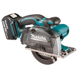 Makita DCS552RTJ transportabel rundsav 13,6 cm Sort, Mintfarve 3600 rpm
