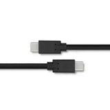 Qoltec 52350 USB-kabel USB 3.2 Gen 1 (3.1 Gen 1) 1,4 m USB C 5 Gbit/sek. Sort