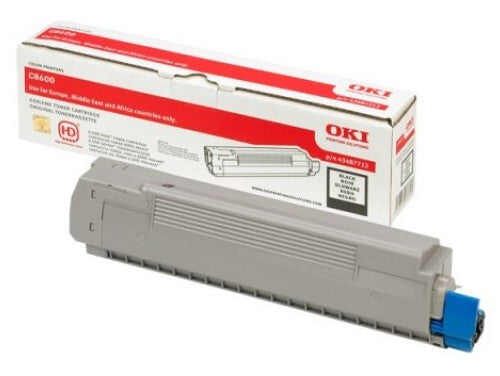 OKI 43487712 tonerpatron 1 stk Original Sort