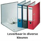 Leitz Plastic Lever Arch File A4 80mm 180° Orange ringbind