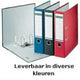 Leitz Plastic Lever Arch File A4 80mm 180° Orange ringbind