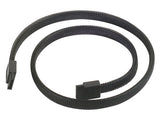 Silverstone CP07 SATA-kabel 0,5 m Sort