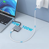 Wozinsky WHCH-01 USB 3.2 Gen 2 (3.1 Gen 2) Type-C 10000 Mbit/s Grå