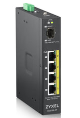 Zyxel RGS100-5P Ikke administreret L2 Gigabit Ethernet (10/100/1000) Strøm over Ethernet (PoE) Sort