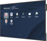 Viewsonic CDE6514-2C skilte display Digital fladpaneldisplay 165,1 cm (65") LCD Wi-Fi 500 cd/m² 4K Ultra HD Sort Indbygget processer Android 14 24/7