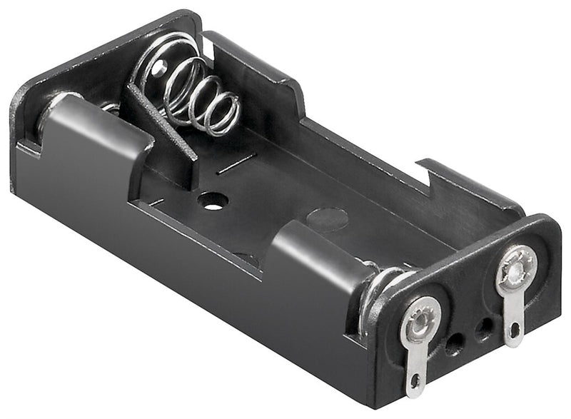 Goobay 11988 batteriholder og tryklås 2 AAA
