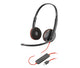 HP Poly Poly Blackwire C3220 Stereo USB-C Headset +Carry Case