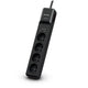 CyberPower Tracer III P0420SUD0-FR overspændingsbeskytter Sort 4 AC stikkontakt(er) 200 - 250 V 1,8 m