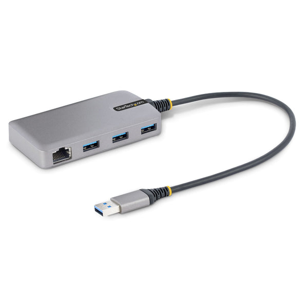 StarTech.com 5G3AGBB-USB-A-HUB dockingstation Ledningsført USB 3.2 Gen 1 (3.1 Gen 1) Type-A Grå