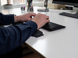 Mousetrapper Wrist Support - Small håndledsstøtte Imiteret læder Sort
