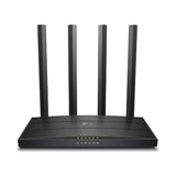 TP-Link Archer C6U trådløs router Gigabit Ethernet Dual-band (2,4 GHz / 5 GHz) Sort