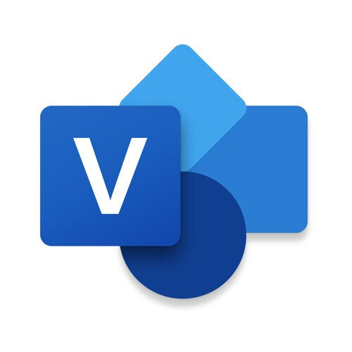 Microsoft Visio Standard 2021 Kontorpakke 1 licens(er) Flersproget