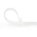 StarTech.com CBMZTRB10 kabelsamler Udløselig kabelbinder Nylon, Plast Hvid 100 stk