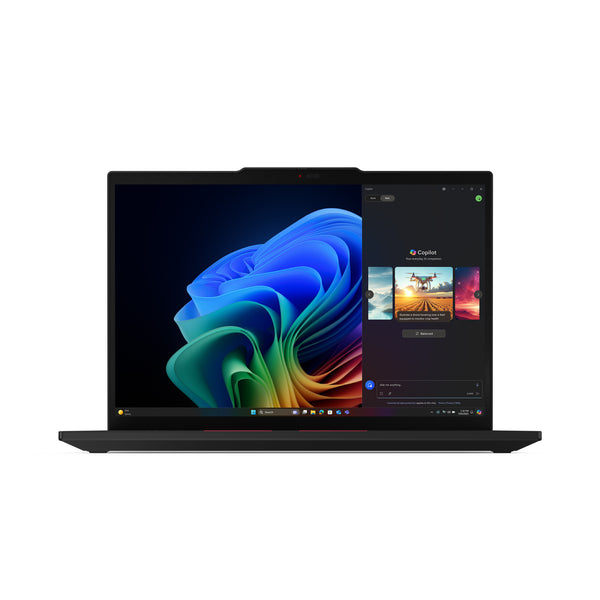 Lenovo ThinkPad T14 Gen 6 (AMD) Copilot+ PC AMD Ryzen AI 5 PRO 340 Laptop 35,6 cm (14") WUXGA 32 GB DDR5-SDRAM 512 GB SSD Wi-Fi 7 (802.11be) Windows 11 Pro Tysk Sort