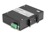 DeLOCK 80164 netværksswitch Gigabit Ethernet (10/100/1000) Strøm over Ethernet (PoE) DIN rail Sort