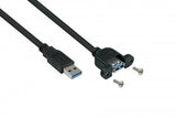 Kabelmeister UK30P-AEA-020S USB-kabel USB 3.2 Gen 1 (3.1 Gen 1) 2 m USB A 5 Gbit/sek. Sort