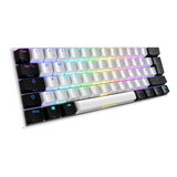 Sharkoon SGK50 S4 tastatur Spil USB QWERTZ Tysk Hvid