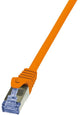 LogiLink Cat6a S/FTP, 3m netværkskabel Orange S/FTP (S-STP)