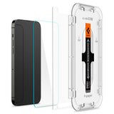 Spigen AGL05202 Skærm og -bagsidebeskytter til mobiltelefon Klar skærmbeskytter Apple 2 stk