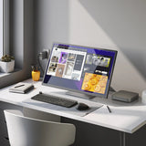 ALOGIC 32C4KPDTF computerskærm 81,3 cm (32") 3840 x 2160 pixel 4K Ultra HD Berøringsskærm Sølv