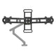 BakkerElkhuizen BE Universal Crossbar 88,9 cm (35") Skrivebord Sort